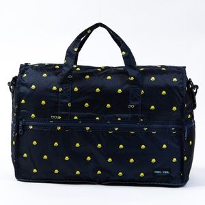 *NWT* Japanese brand Hapitas - Boston Duffle Bag - Mini hats and glasses print